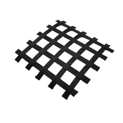 Alta resistenza alla trazione Poliestere PVC Biassiale Geogrid Progettazione tradizionale per l'industria