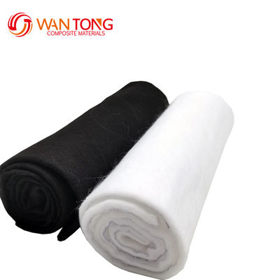 Stile di progettazione contemporaneo 150GSM Nero PP Pet Geotextile non tessuto per la costruzione stradale