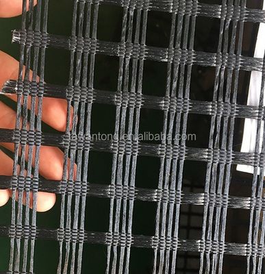 Stile di progettazione cinese Standard ISO 50kn Geogrid in fibra di vetro per la costruzione stradale