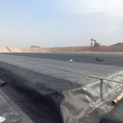 Colore nero 1mm HDPE Geomembrane Fish Farm Pond Liner con design contemporaneo
