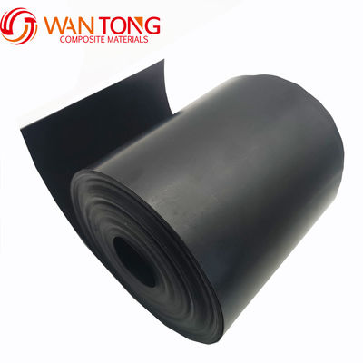 Geomembrana in HDPE nero 1 mm per stagno agricolo impermeabile 0,5 mm 0,75 mm 1,5 mm