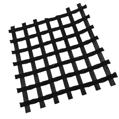Alta resistenza alla trazione Poliestere PVC Biassiale Geogrid Progettazione tradizionale per l'industria