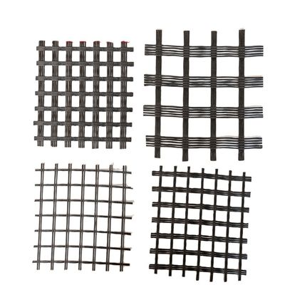 Alta resistenza alla trazione Poliestere PVC Biassiale Geogrid Progettazione tradizionale per l'industria