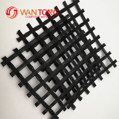 Alta resistenza alla trazione Poliestere PVC Biassiale Geogrid Progettazione tradizionale per l'industria
