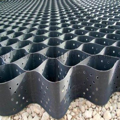 330 mm-1000 mm Distanza di saldatura Geocella HDPE per la protezione contro pendici Progettazione del nido di miele