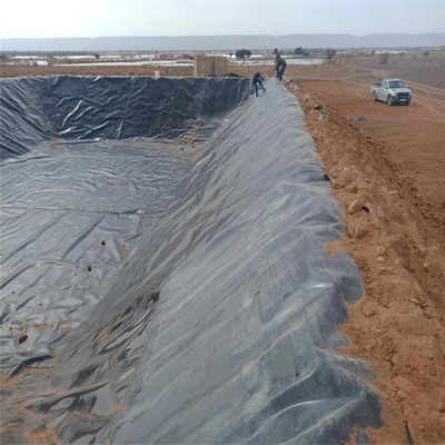 Serbatoi circolari in geomembrana di HDPE vergine o riciclata per l'acquacoltura