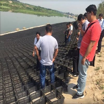 Geocell per l'ingresso e la protezione contro le pendenza in HDPE