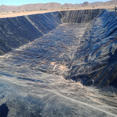 Serbatoi circolari in geomembrana di HDPE vergine o riciclata per l'acquacoltura