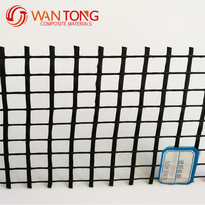 CE/ISO9001 Approvato 25-200kn/m Costruzione stradale Griglia geogrid monoassiale biassiale in PVC rivestita in poliestere