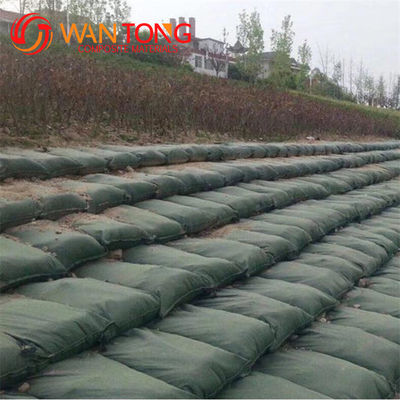 Geobag di sabbia geotessile non tessuto personalizzato per progetti di costruzione Lunghezza 50-100m/rollo