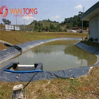Filtro di geomembrana in HDPE verde nero per rivestimenti di dighe