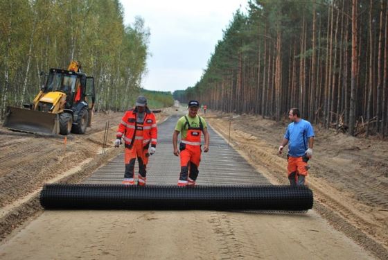 Ingegneria civile Geogrid 3030 Polipropilene PP per prestazioni migliorate