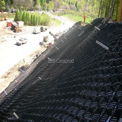 Distanza di saldatura 330mm-1000mm Geocell Paver per l'erba per la vendita stile di design contemporaneo