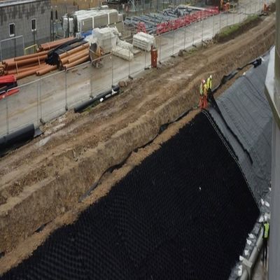 Griglia di ghiaia a geocelle in HDPE da 50 mm-200 mm per la costruzione di strade stabili Nessun servizio post-vendita