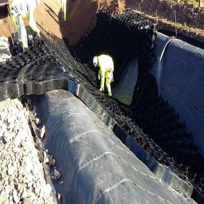 Griglia di ghiaia a geocelle in HDPE da 50 mm-200 mm per la costruzione di strade stabili Nessun servizio post-vendita