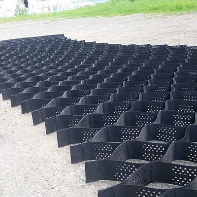 Griglia di ghiaia a geocelle in HDPE da 50 mm-200 mm per la costruzione di strade stabili Nessun servizio post-vendita
