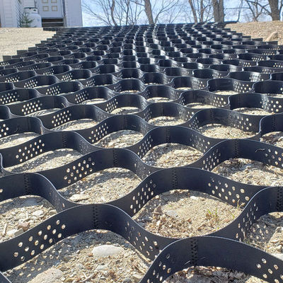 Geocella in HDPE con superficie liscia a 100 mm di altezza per progetti di infrastrutture durevoli