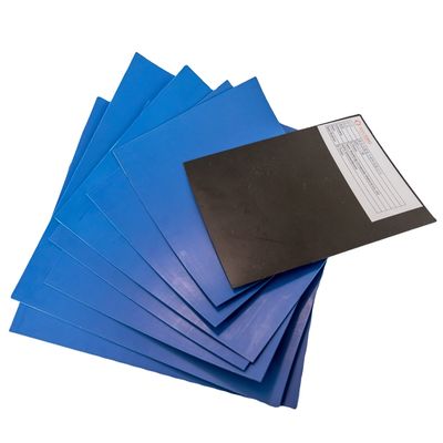 ASTM GRI-GM13 Standard Waterproofing Lldpe Ldpe 0,5 mm HDPE Geomembrane Sheet per stagni di acquacoltura