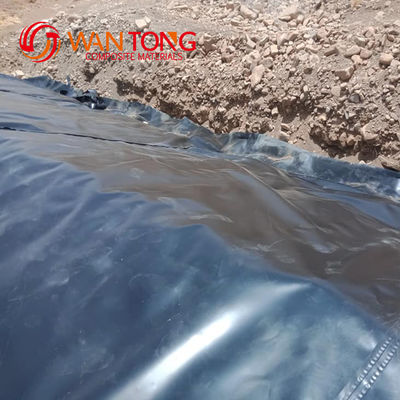 ASTM GRI-GM13 Standard Waterproofing Lldpe Ldpe 0,5 mm HDPE Geomembrane Sheet per stagni di acquacoltura