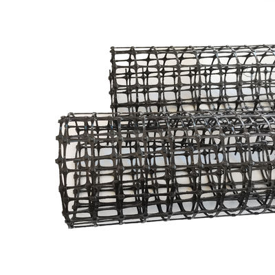 Griglia biassiale di rete di plastica in PP per rinforzo minerario Larghezza 1-6m GRAFICA DELLA RETTA 12,7*12,7mm