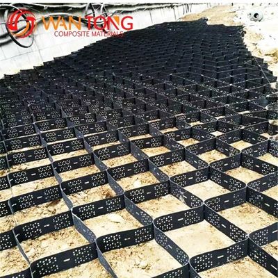 Stabilizzatore di ghiaia a geocelle in HDPE a doppio colore per la costruzione stradale e la protezione dei pendii