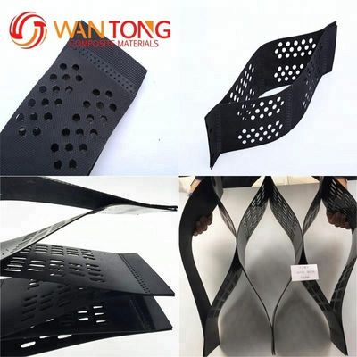 2m larghezza normale Geocell HDPE Gravel Stabilizer Ground Grid Wantong Geo Cell 50mm Plastica