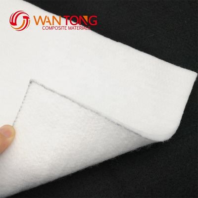 150GSM Bianco/Nero Non Tessuto Geotessile Aglio Punzionato Poliestere per progetti all'aperto