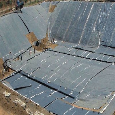 0.2 mm Geomembrana di HDPE Rivestimenti di telone impermeabili per stagni di allevamento di pesci Biofloc