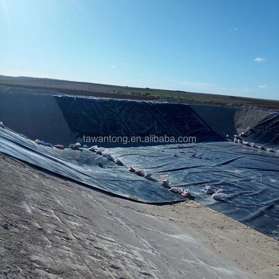 Geomembrana liscia HDPE recinto peschereccio acquario agricolo stagno Liner Geomembrane 1mm 2mm