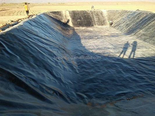 Geomembrana liscia HDPE recinto peschereccio acquario agricolo stagno Liner Geomembrane 1mm 2mm
