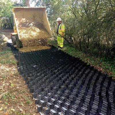 Disegno tradizionale HDPE liscia/tessuta geocella perforata versatile e pratica