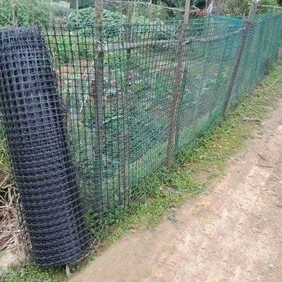 Posti di recinzione agricola di plastica riciclata Geogrid per la costruzione stradale MESH SIZE 12.7*12.7mm