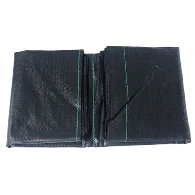 Costruzione Nero Bianco Giallo Colore PP Geotessile tessuto Lunghezza 50-100m/rollo su richiesta