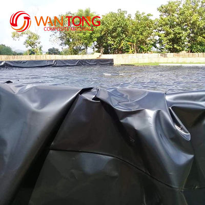 Acqua resistente HDPE Geomembrane Dam Pond Liner 0,5 mm-2 mm Spessore Standard GB/ASTM GRI-GM13