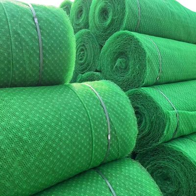 7.6-10.2 mm Spessore Geonet composito 3 strati Geomat HDPE per rinforzo del suolo