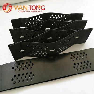 Geocell in HDPE perforato a texture da 50-250 mm per la costruzione di strade lisce e durature