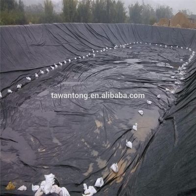 Geomembrana in HDPE da 1 mm 1,2 mm 1,5 mm per diga o lago artificiale