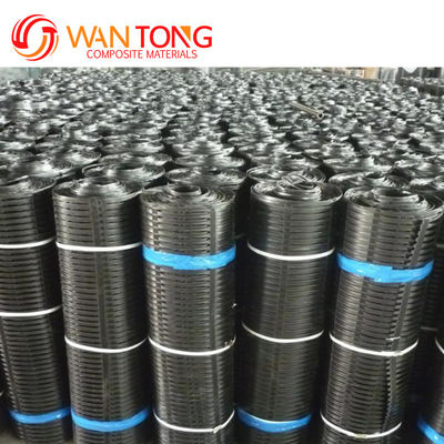 Geogrid CE/ISO9001 Certificato 50Kn/m Protezione da pendenza Cellule del suolo PP HDPE Geogrid monoassiale in plastica