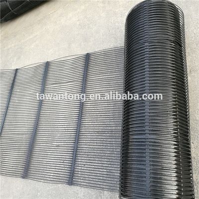 Geogrid CE/ISO9001 Certificato 50Kn/m Protezione da pendenza Cellule del suolo PP HDPE Geogrid monoassiale in plastica
