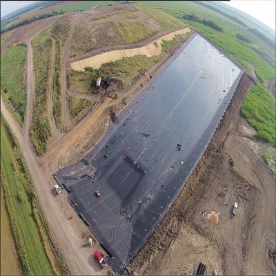 Larghezza 2m-8m Geomembrana agricola in HDPE
