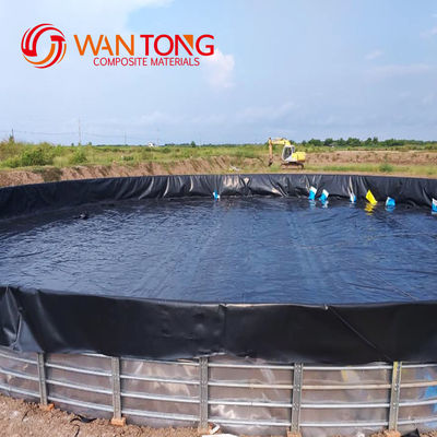 Geomembrana liscia in HDPE da 1,5 mm per serbatoi e piscine Materiale grezzo HDPE LLDPE