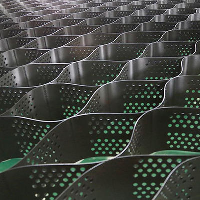 Griglia di ghiaia a geocelle in HDPE standard ASTM con altezza di 50 mm e superficie liscia testurizzata