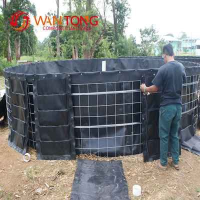 100% di HDPE vergine LLDPE Materiale grezzo Wantong 0,5 mm Geomembrana per rivestimento stagno discarica