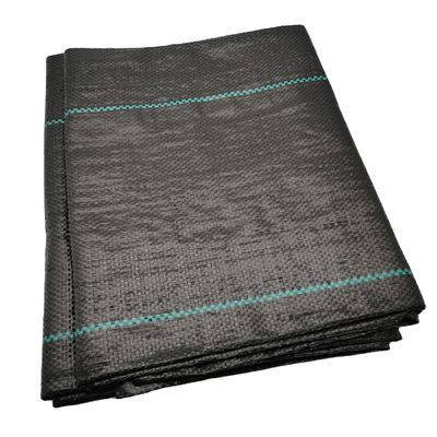 Lunghezza personalizzata 130GSM 170GSM Nero PP tessuto Geotextile con certificato CE