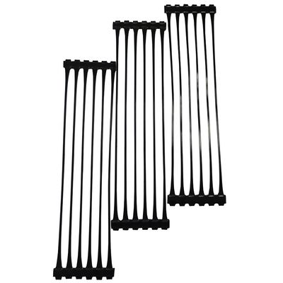 Geogrid di plastica monoassiale HDPE ad alta resistenza 40kn/M per lunghezza di rotolamento di 50 m e larghezza di 1 m