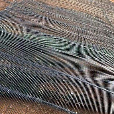 120KN HDPE Plastic Geogrid Uniaxial per la stabilizzazione geosintetica 50m Lunghezza di rotolamento