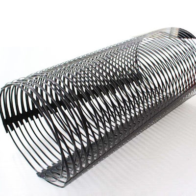 120KN HDPE Plastic Geogrid Uniaxial per la stabilizzazione geosintetica 50m Lunghezza di rotolamento