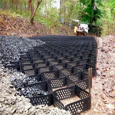 Controllo dell'erosione delle geocelle in HDPE da 100 mm adatto a vari angoli e condizioni di pendenza
