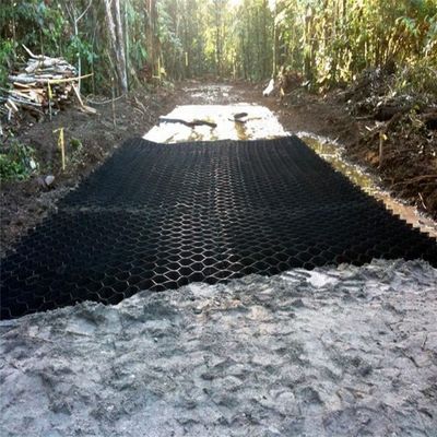 Controllo dell'erosione delle geocelle in HDPE da 100 mm adatto a vari angoli e condizioni di pendenza