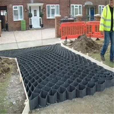 Wantong 100mm HDPE tessuto perforato Geocell ghiaia griglie Paver design tradizionale